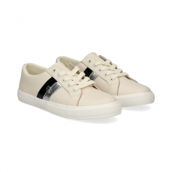 Banda Plata+negro Deportivo Blanco  LAUREN RALPH LAUREN