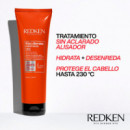 Frizz Dismiss Rebel Tame
tratamiento sin Aclarado con Protección Térmica para Controlar el Encrespamiento  REDKEN