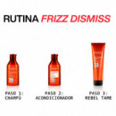 Frizz Dismiss Rebel Tame
tratamiento sin Aclarado con Protección Térmica para Controlar el Encrespamiento  REDKEN