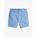Pantalón Chino Corto Scanton de Corte Slim de Tommy Jeans  TOMMY HILFIGER