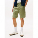 Pantalón Chino Corto Scanton de Corte Slim de Tommy Jeans  TOMMY HILFIGER