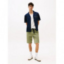 Pantalón Chino Corto Scanton de Corte Slim de Tommy Jeans  TOMMY HILFIGER