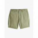 Pantalón Chino Corto Scanton de Corte Slim de Tommy Jeans  TOMMY HILFIGER