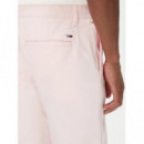 Pantalón Chino Corto Scanton de Corte Slim de Tommy Jeans  TOMMY HILFIGER