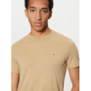 Camiseta Jaspeada de Corte Extra Slim de Tommy Jeans  TOMMY HILFIGER