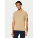 Camiseta Jaspeada de Corte Extra Slim de Tommy Jeans  TOMMY HILFIGER