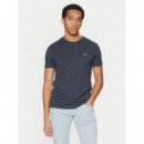 Camiseta Jaspeada de Corte Extra Slim de Tommy Jeans  TOMMY HILFIGER