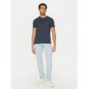 Camiseta Jaspeada de Corte Extra Slim de Tommy Jeans  TOMMY HILFIGER