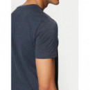 Camiseta Jaspeada de Corte Extra Slim de Tommy Jeans  TOMMY HILFIGER