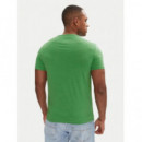 Camiseta Jaspeada de Corte Extra Slim de Tommy Jeans  TOMMY HILFIGER