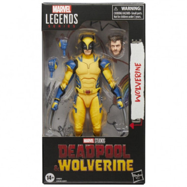 Figura Lobezno Deadpool y Lobezno Marvel Legends  HASBRO