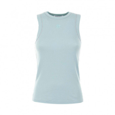 Camiseta Tipo Top Rhinestone con Pedreria  DKNY