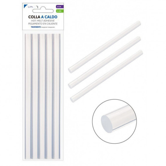 BARRAS DE COLA DE 7,5 mm ( 25 unidades )