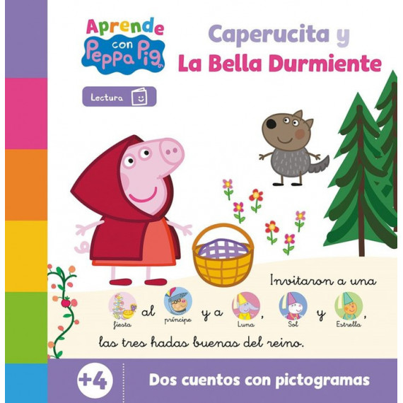 Peppa Pig. Lectoescritura - Aprende con Peppa. Caperucita y la Bella Durmiente   2024