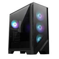 MSI Torre ATX Mag Forge 320R Airflow 3X120MM+1X120MM (ARGB),2XUSB3.2,+AUDIO+MICRO,RGB,MID-TOWER