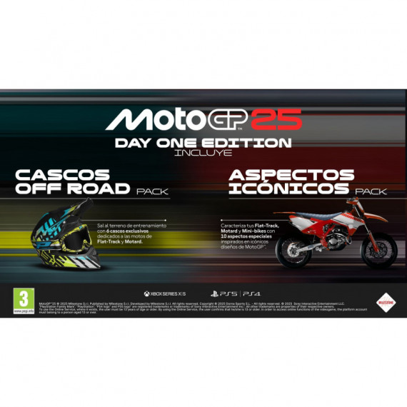 MOTOGP25 Day One Edit. PS4  MILESTONE - PS