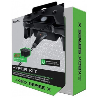 Hyper Kit X (2X 1200 Mah Bat + Cable 3M) Xbsx  SHINE STAR S.A