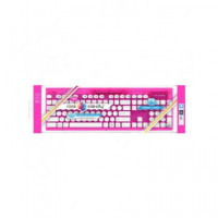 Teclado Rock Candy - Rosa (pc/mac)  SHINE STAR S.A