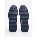 Zapatillas Deportivas de ante y Suela Dentada de TOMMY HILFIGER
