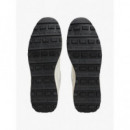 Zapatillas Deportivas de ante y Suela Dentada de TOMMY HILFIGER