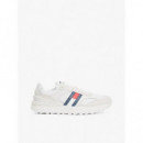 Zapatillas Deportivas de ante y Suela Dentada de TOMMY HILFIGER