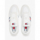 Zapatillas Deportivas de ante y Suela Dentada de TOMMY HILFIGER