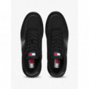 Zapatillas Deportivas de ante y Suela Dentada de TOMMY HILFIGER
