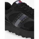 Zapatillas Deportivas de ante y Suela Dentada de TOMMY HILFIGER