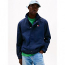 Chaqueta Signature con Cuello Color Block de TOMMY HILFIGER