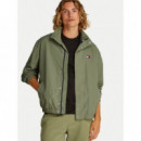 Chaqueta Signature con Cuello Color Block de TOMMY HILFIGER