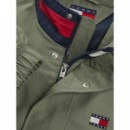 Chaqueta Signature con Cuello Color Block de TOMMY HILFIGER