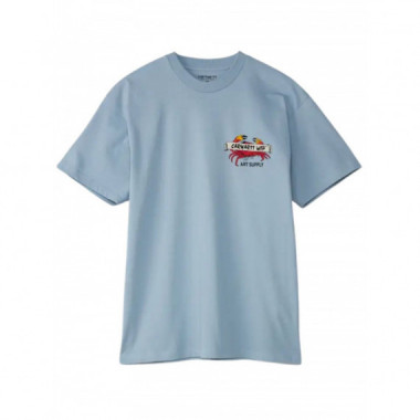 CARHARTT - S/s Crab Paint T-shirt organic Cotton Single Jersey - 0F4XX - I034778/0F4XX