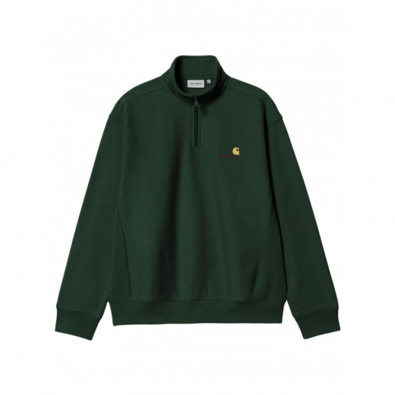 CARHARTT - Half Zip American Script Sweat - Cixx - I027014/CIXX
