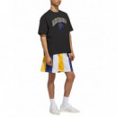 ADIDAS ORIGINALS - Gfx Tee - Black Royblu - JD5188/BLACK Royblu