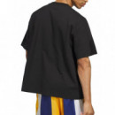 ADIDAS ORIGINALS - Gfx Tee - Black Royblu - JD5188/BLACK Royblu