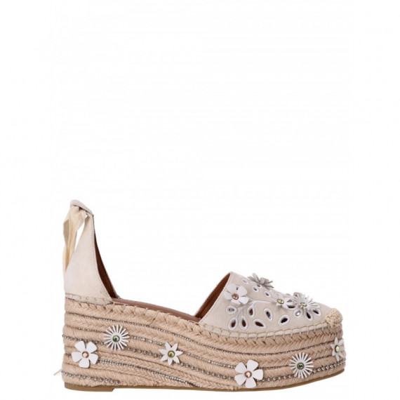 KURT GEIGER - Flower Espadrille - 44 - 4352644209/44
