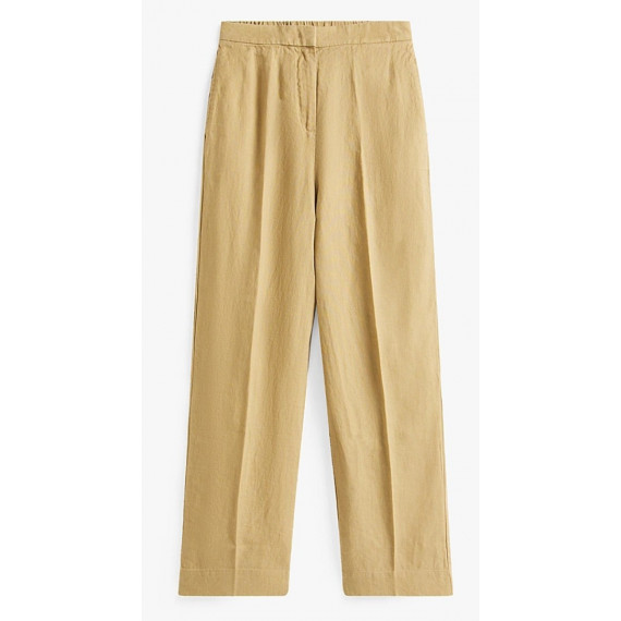TOMMY HILFIGER - Ess Linen Tailored Straight Pant - Aeh - F|WW0WW46823/AEH