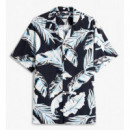 TOMMY HILFIGER - Lightweight Leaf Aop Ss Shirt - 0GJ - F|MW0MW39449/0GJ