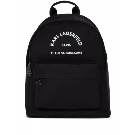 KARL LAGERFELD - K/rsg Nylon Backpack - 999 - A1M30099/999
