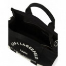 KARL LAGERFELD - K Rsg Square Md Tote Col Blk - 1UG - A3W50025/1UG