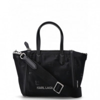 KARL LAGERFELD - Ikon Nylon Sm Ew Tote Aop - 2DE - A3W30119/2DE