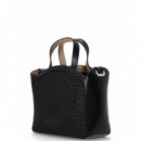 KARL LAGERFELD - K Circle Sm Tote Woven - 999 - A3W30062/999