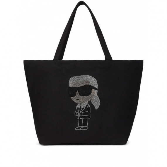 KARL LAGERFELD - Ikon Rhinestone Shopper - 999 - A3W50016/999