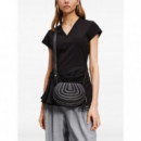 KARL LAGERFELD - K Wellen Saddle Cb - 999 - A3W30259/999