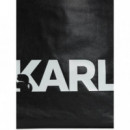 KARL LAGERFELD - K Essential Coated Shopper - 999 - A3W50029/999