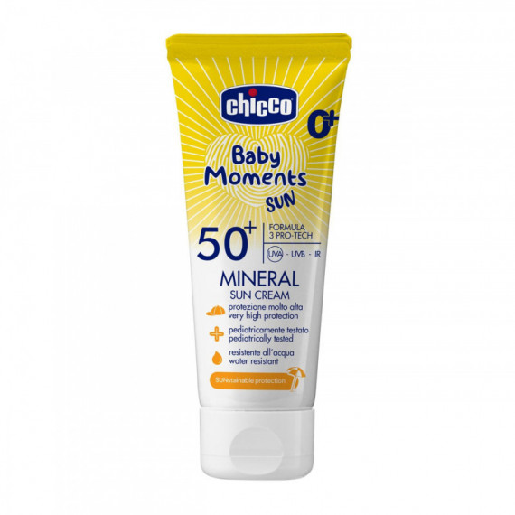 Crema Solar Mineral Spf 50+ 75 Ml. Chicco