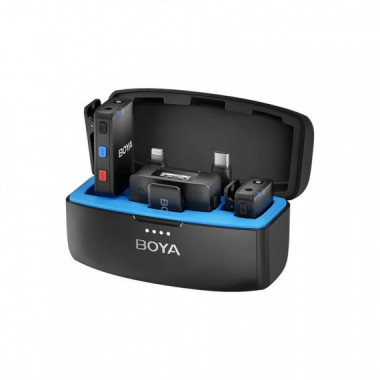 Micrófono Inalámbrico BOYA Conexión Usb-c y Cable Trss 3,5MM (preventa 1º Semena de Junio)