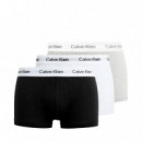 Pack de 3 Bóxers de Tiro bajo - Cotton Stretch  CALVIN KLEIN