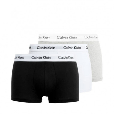 Pack de 3 bóxers de tiro bajo - Cotton Stretch