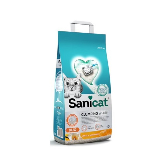 Sanicat Arena Aglomerante Duo White 10 L  SANI